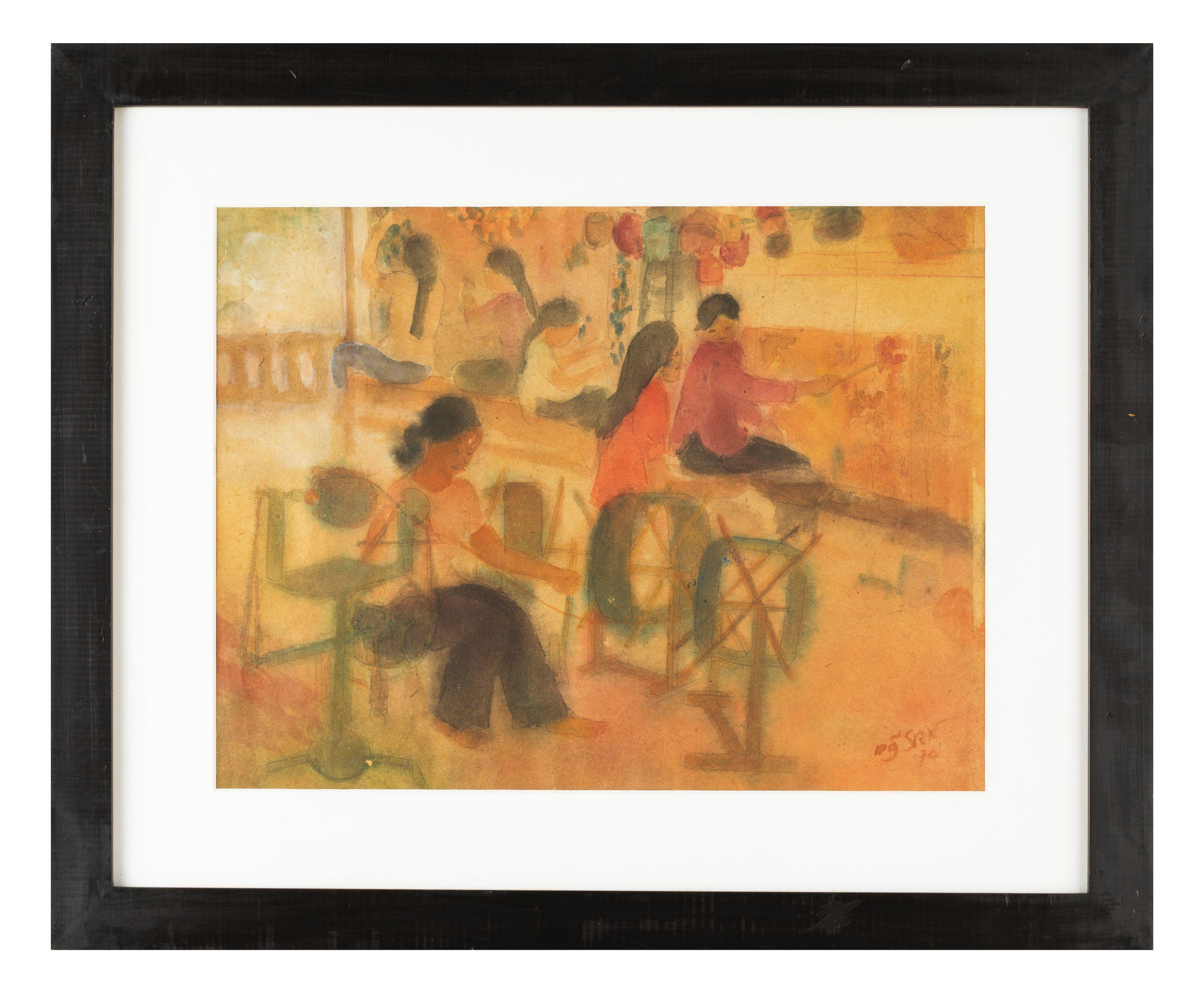 Nguyen Van Sien - Atelier de tapisserie