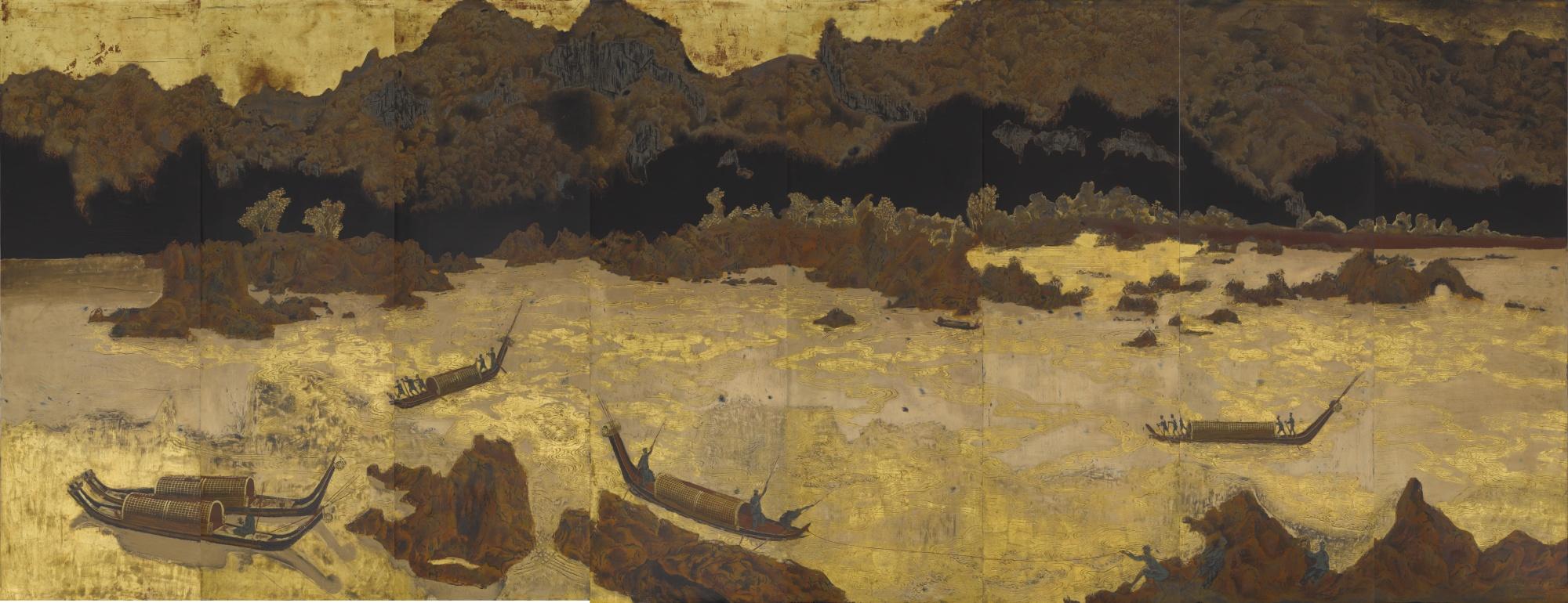 Nguyen Van Ty - Rapid Of Cho Bo On The Black River