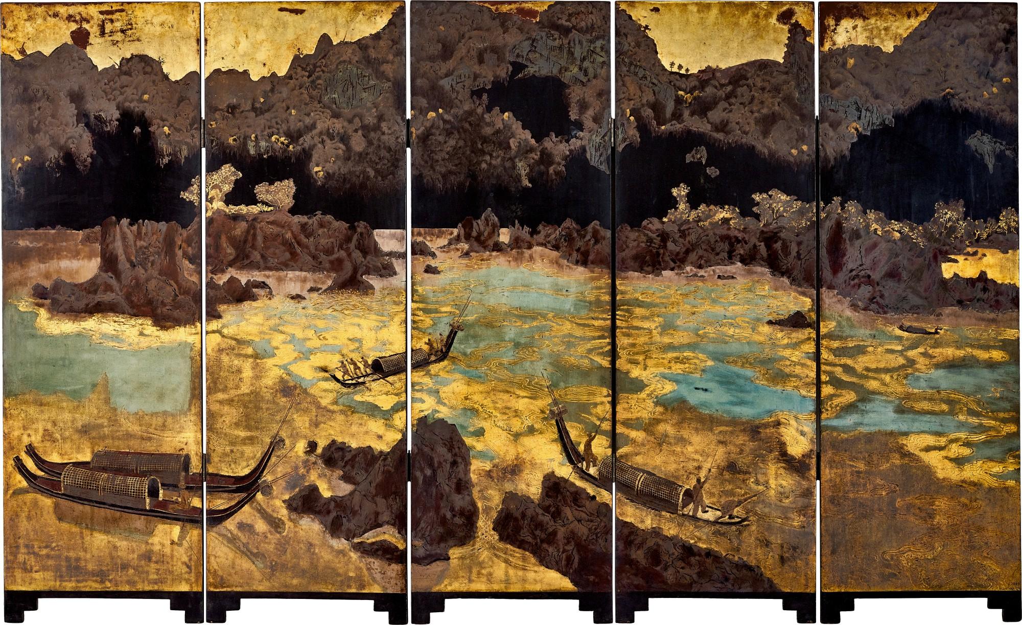 Nguyen Van Ty - Rapid Of Cho Bo On The Black River