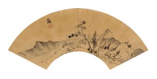 Ni Yuanlu - Serene Mountain and Stream