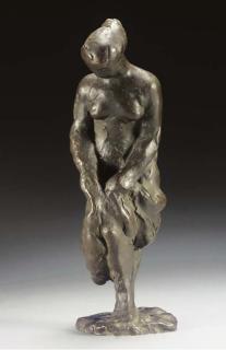 Nic Jonk - A nude with drape