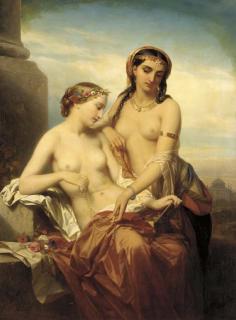 Nicaise De Keyser - Two Oriental ladies