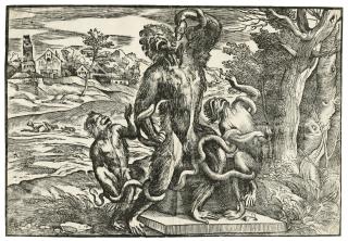 Niccolò Boldrini - Caricature of the Laocoön