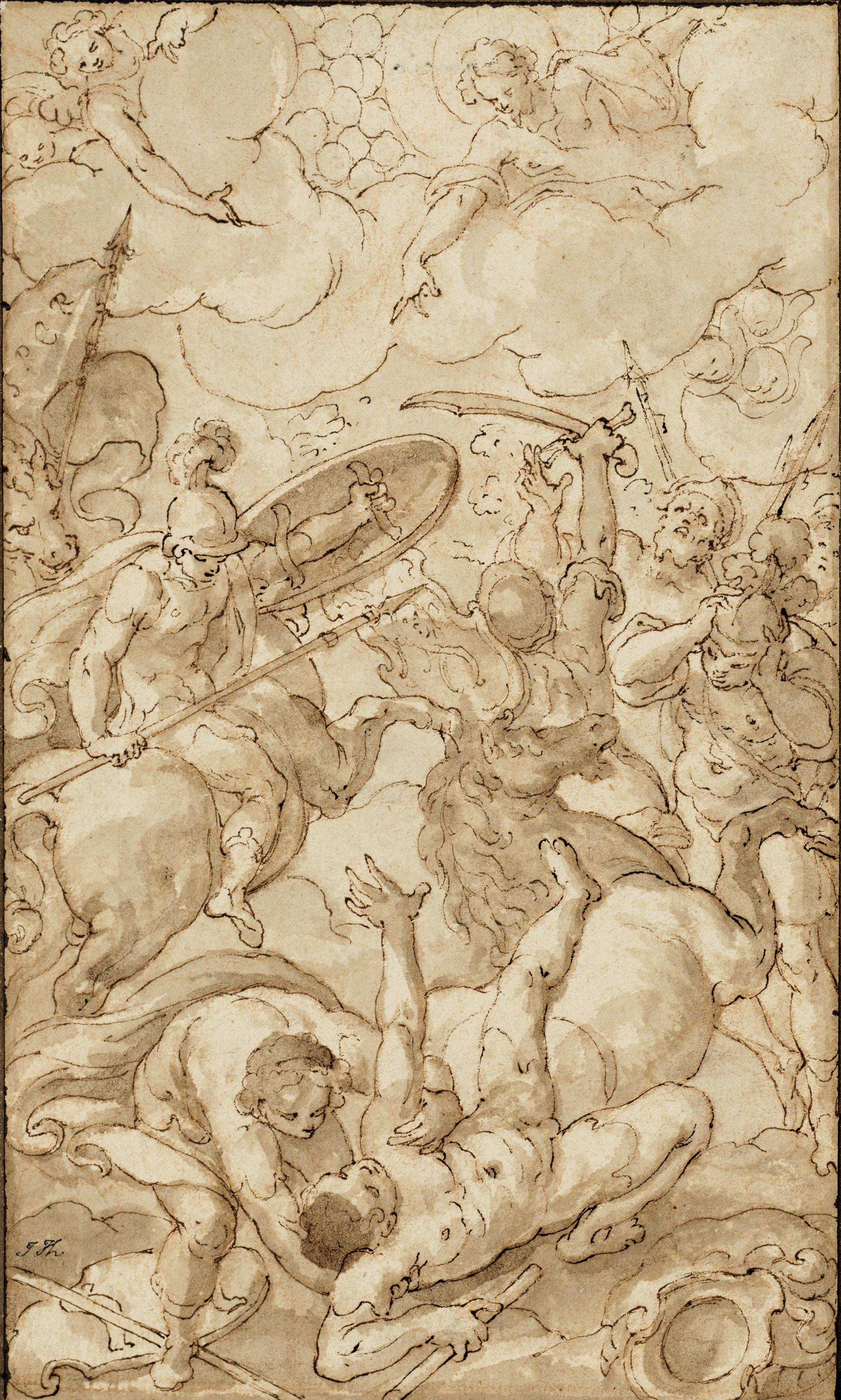 Niccolò Circignani, Il Pomarancio - The Conversion of Saul