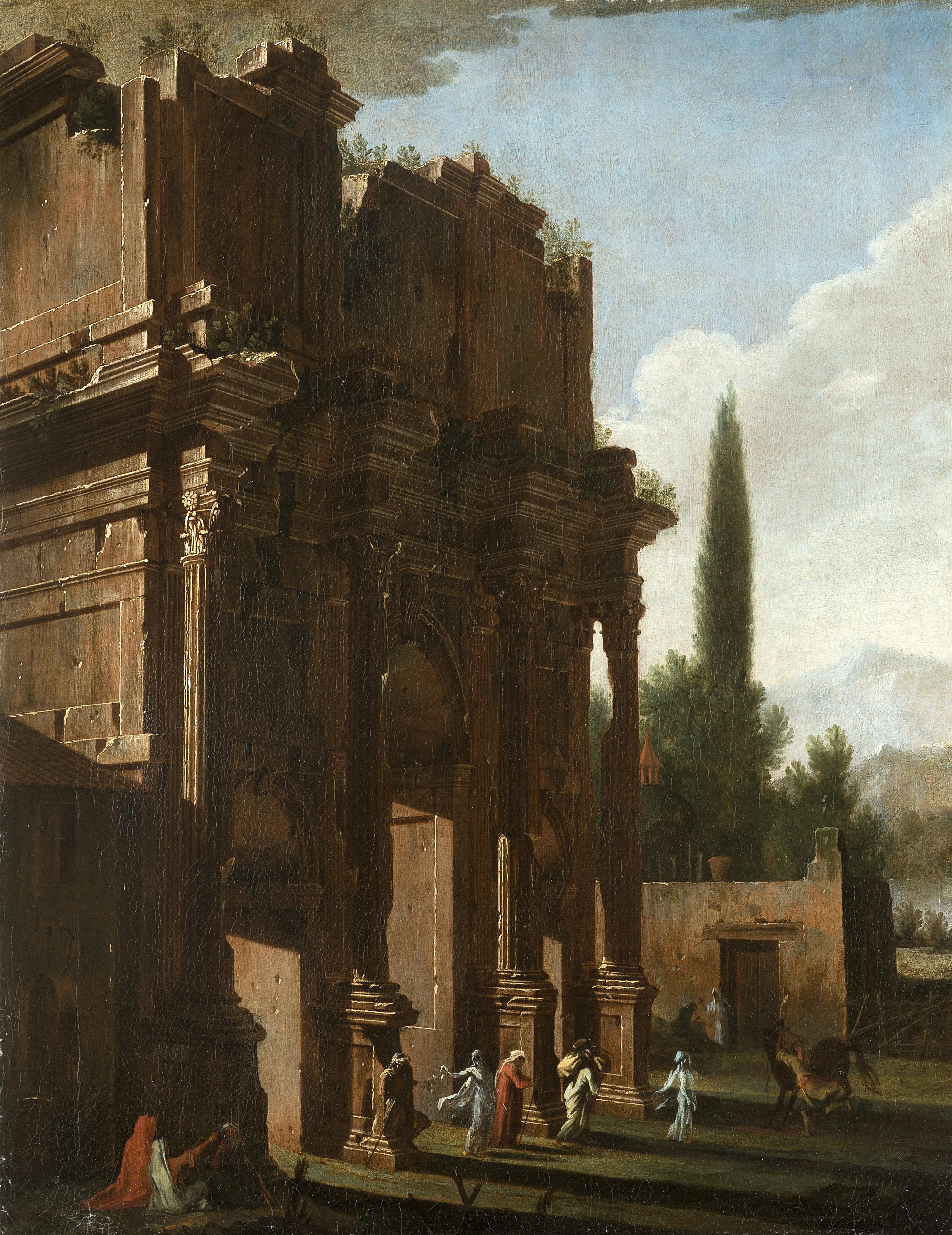 Niccolò Codazzi - Capriccio architettonico