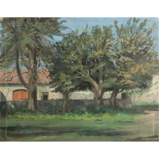 Niccolo d\'Ardia Caracciolo, R.H.A. - The Old Barn At Rosemount House, Westmeath