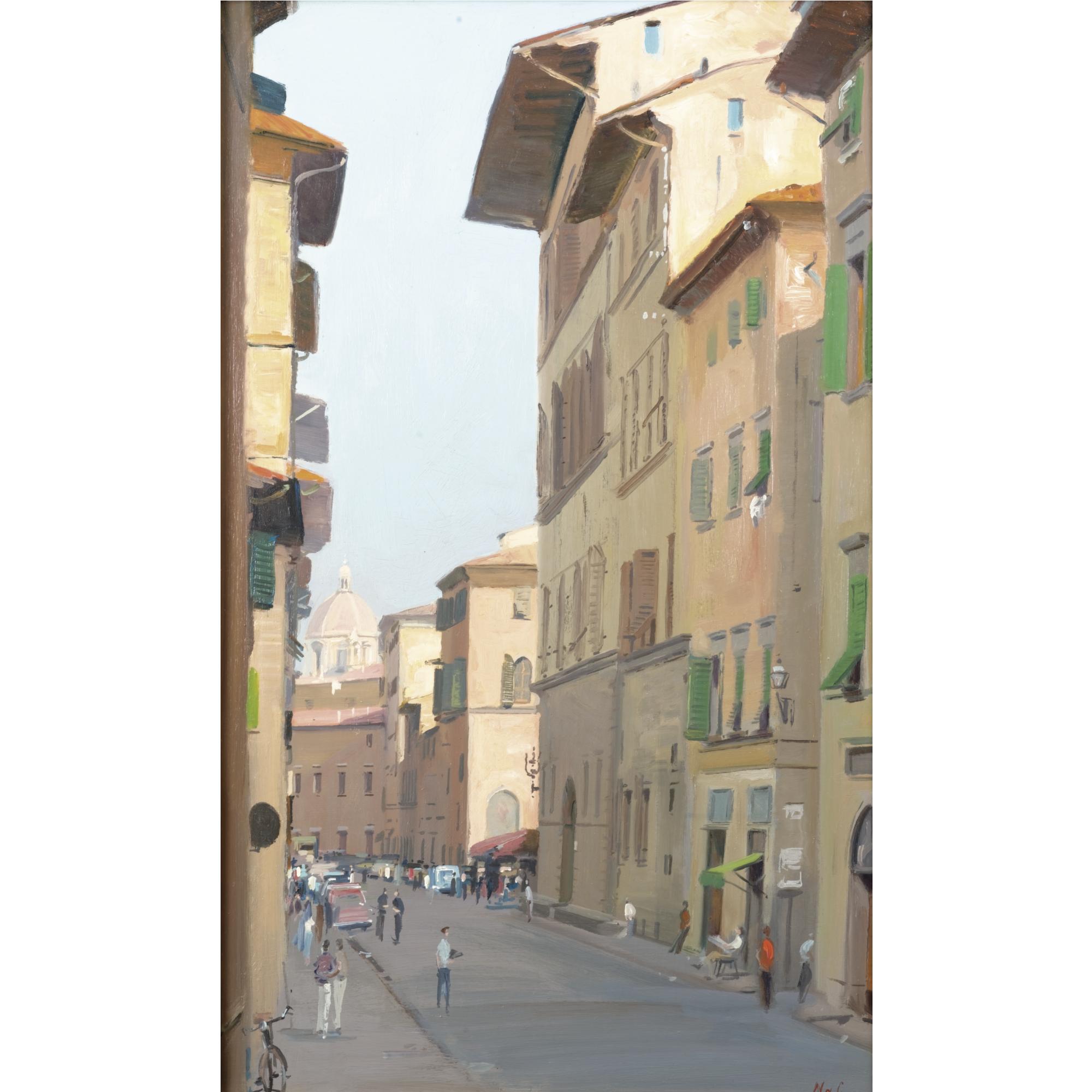 Niccolo d\'Ardia Caracciolo, R.H.A. - Towards The Duomo, Florence