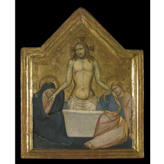 Niccolò Di Pietro Gerini - The Madonna And St. John The Evangelist Lamenting Over The Risen Christ