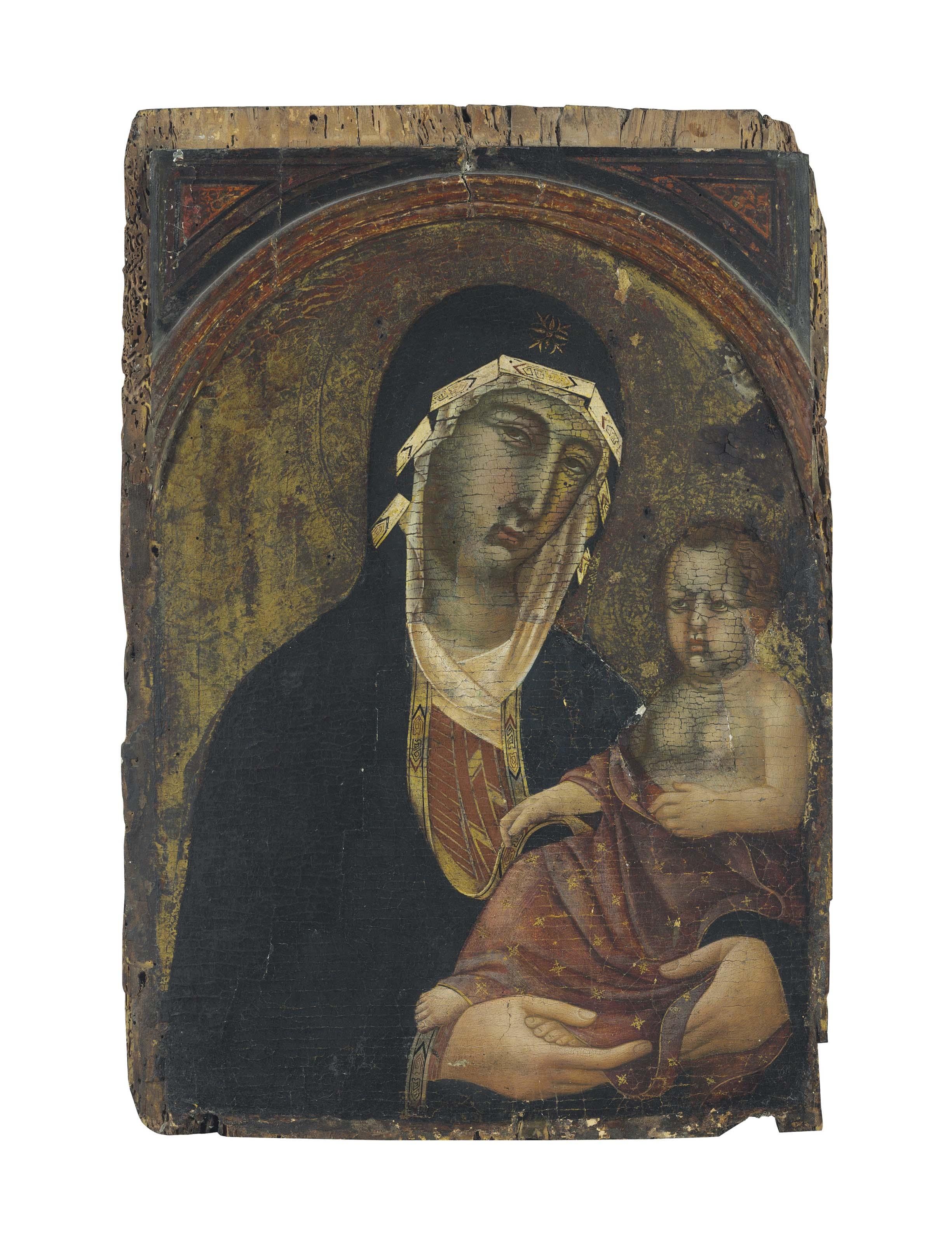 Niccolò Di Segna - The Madonna and Child