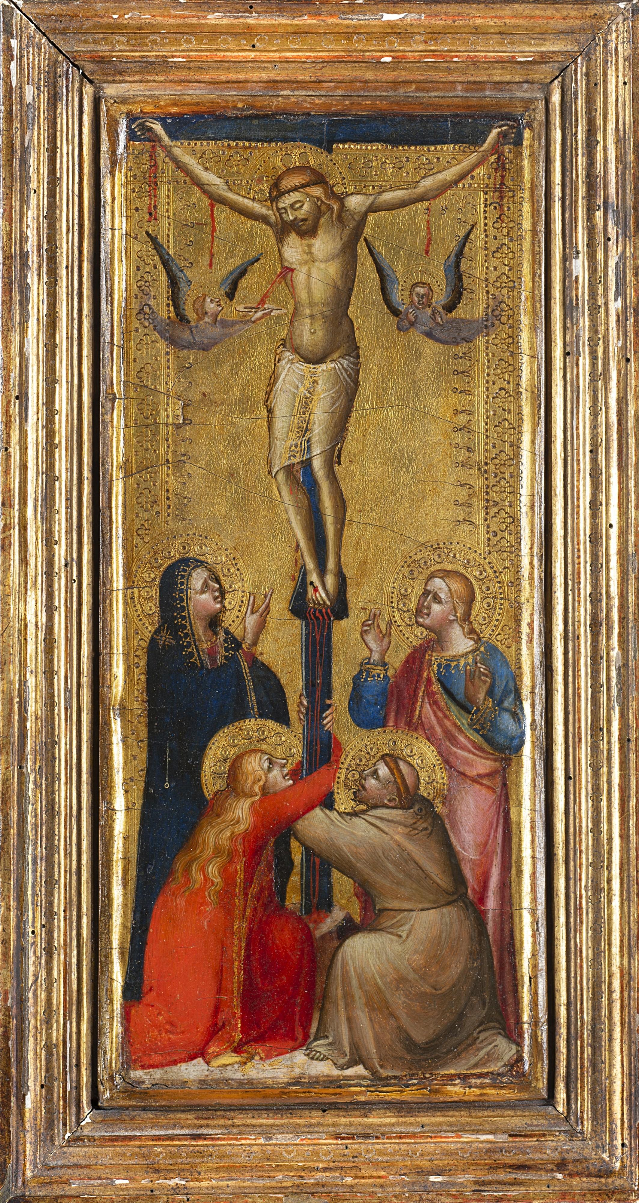 Niccolò di Tommaso - Crucifixion with Saint Francis