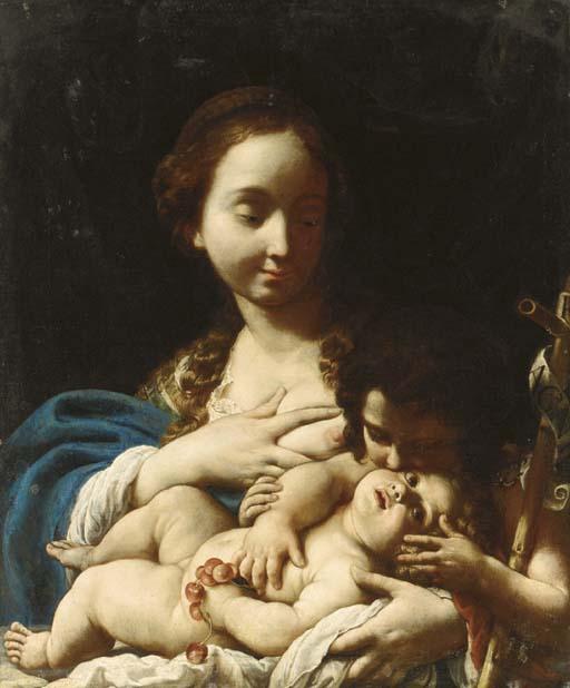 Niccolo Tornioli - The Madonna and Child with the Infant Saint John the Baptist