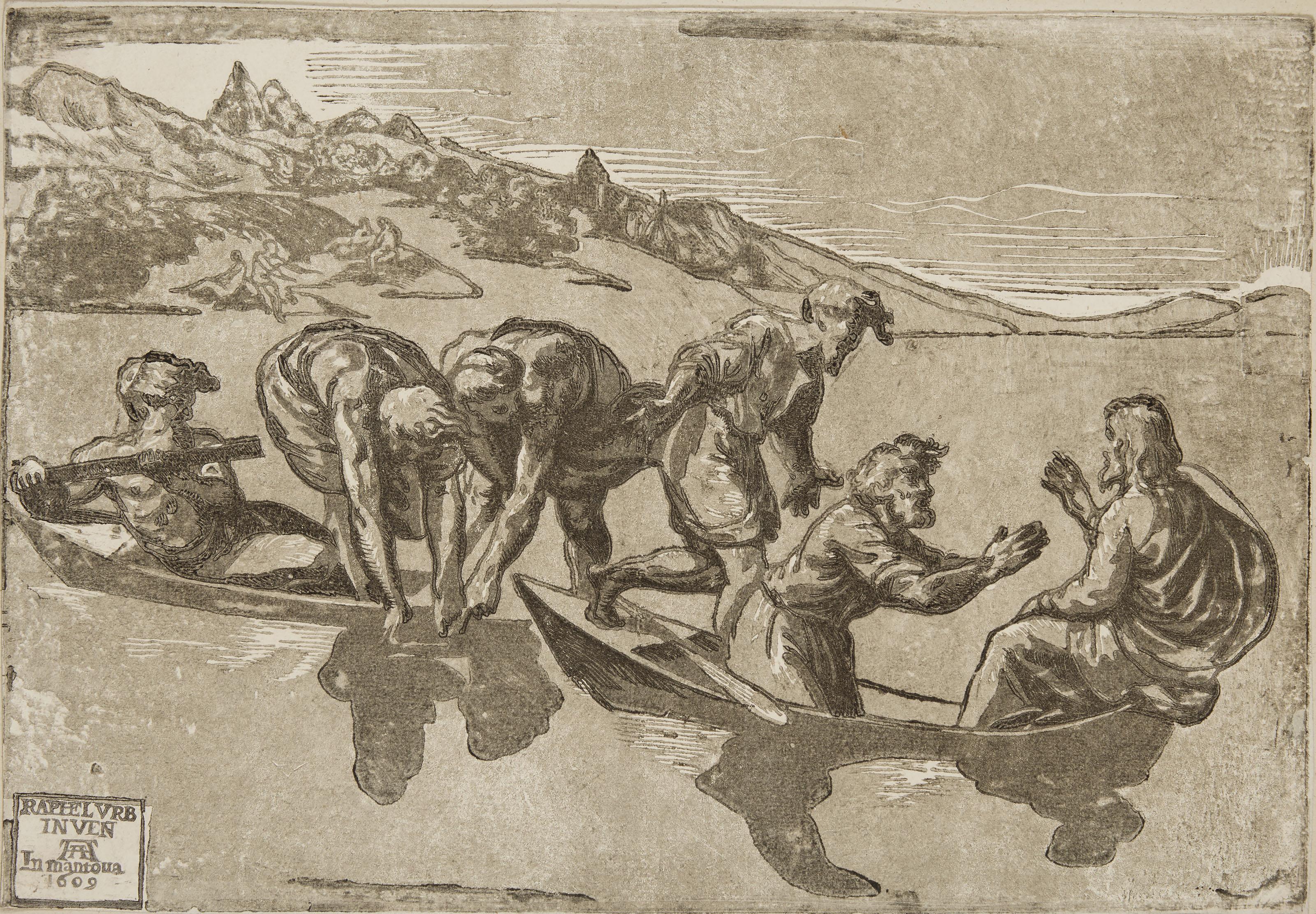 Niccolò Vicentino - The Miraculous Draught of Fishes