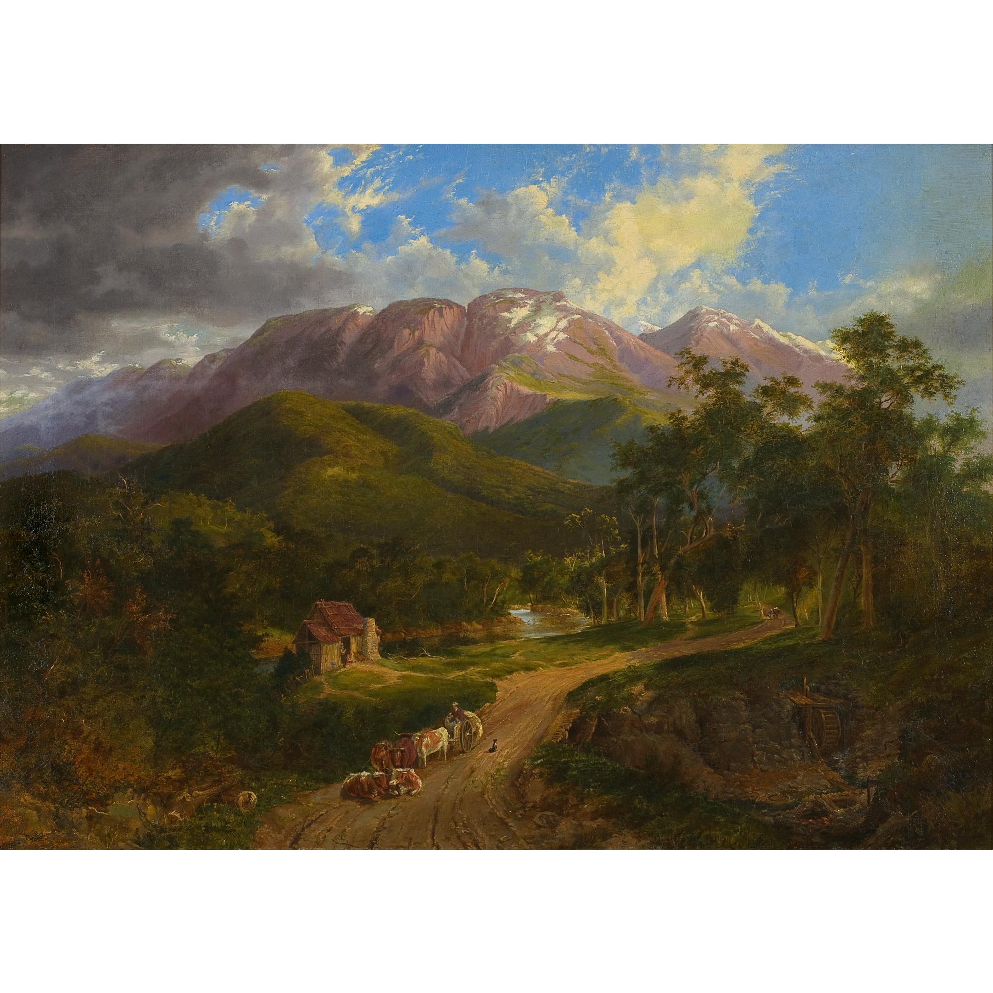 Nicholas Chevalier - Swiss The Buffalo Ranges