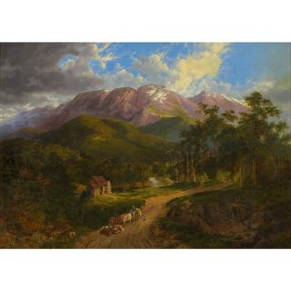 Nicholas Chevalier - Swiss The Buffalo Ranges