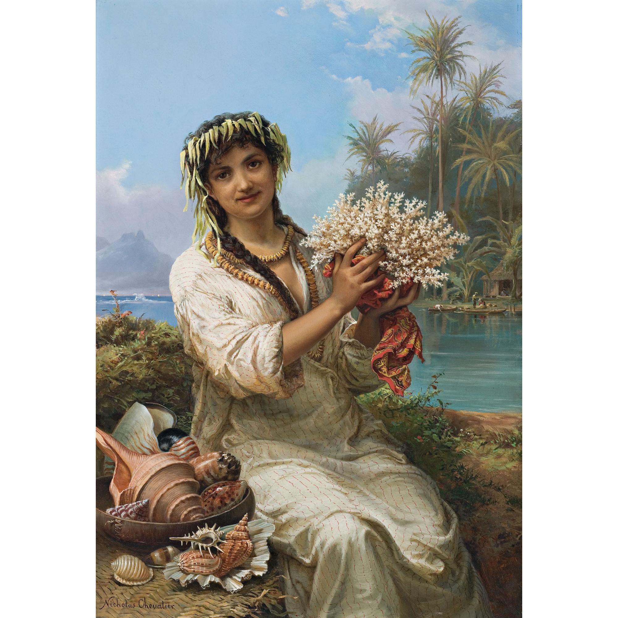 Nicholas Chevalier - Swiss Will You Buy? (Also Known As The Seashells [Sic] Seller And As A Girl Of The Sea)
