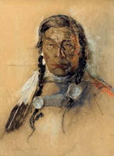 Nicholas De Grandmaison - An Indian chief (1942)