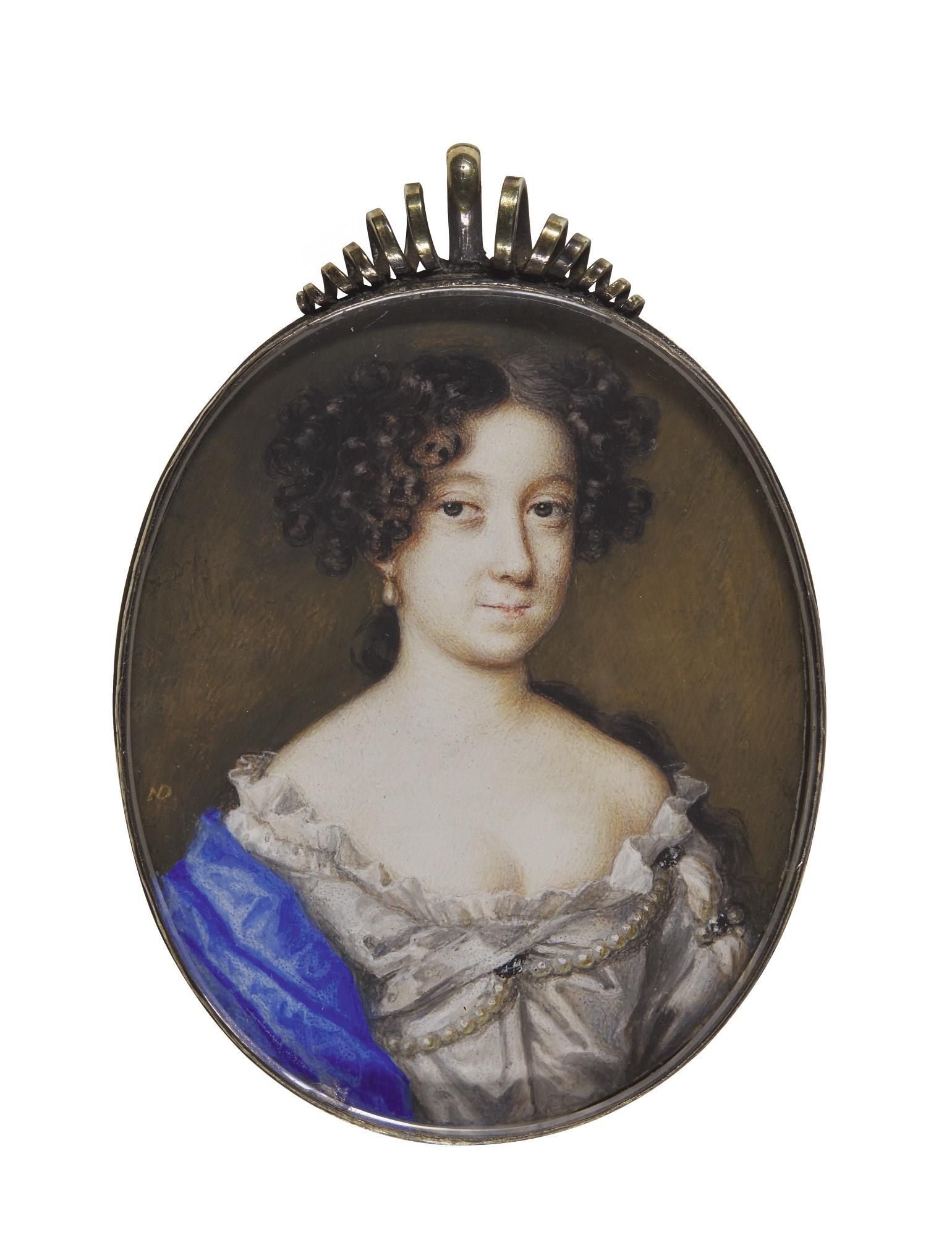 Nicholas Dixon - Portrait Of A Lady, Circa 1675