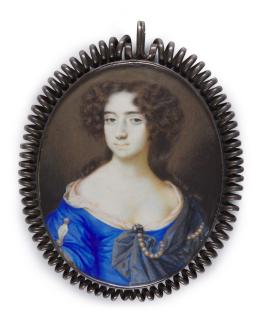 Nicholas Dixon - Portrait Of A Lady, Traditionally Identified As Catherine Of Braganza, Circa 1670