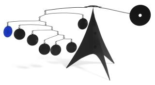 Nicholas Eveleigh - Blue Number 2 (After Calder)