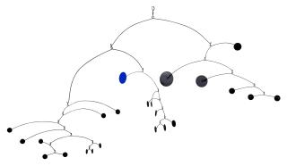 Nicholas Eveleigh - Blue Number 3 (After Calder)