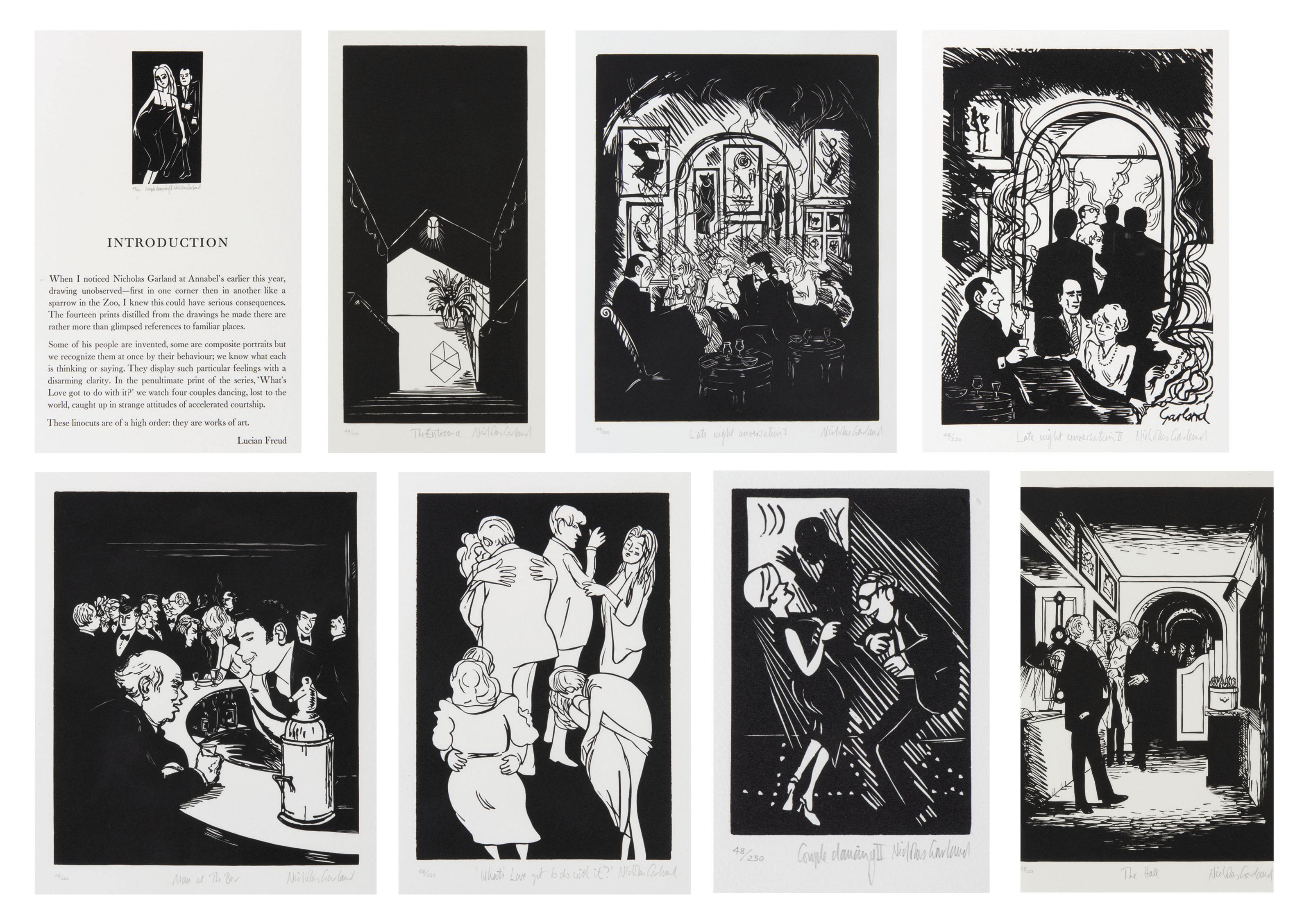 Nicholas Garland O.B.E. - Annabel\'s