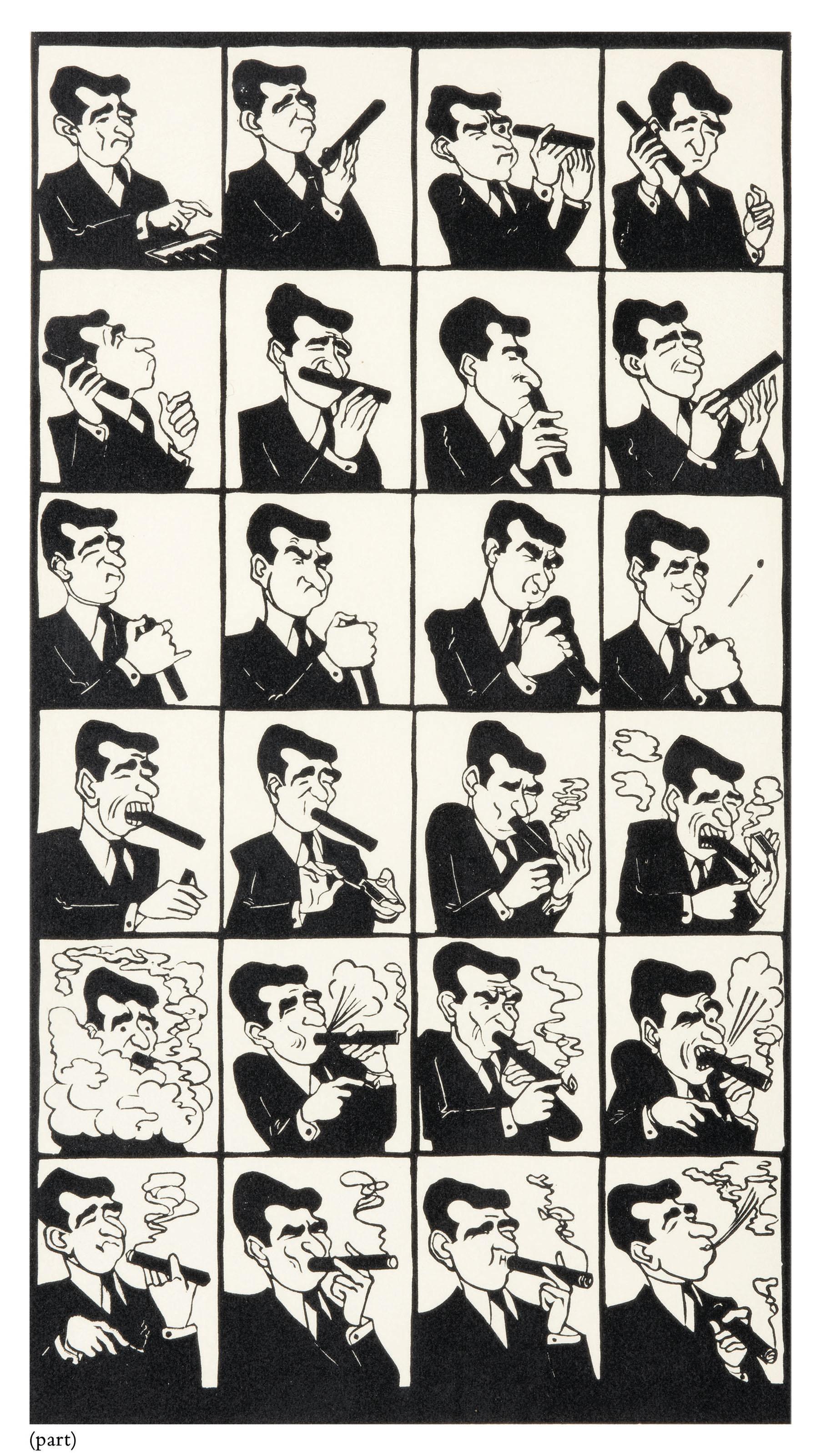 Nicholas Garland, O.B.E. - The Cigar