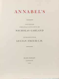 Nicholas Garland - Annabel\'s, 1985
