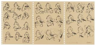 Nicholas Garland - Portrait Sketches
