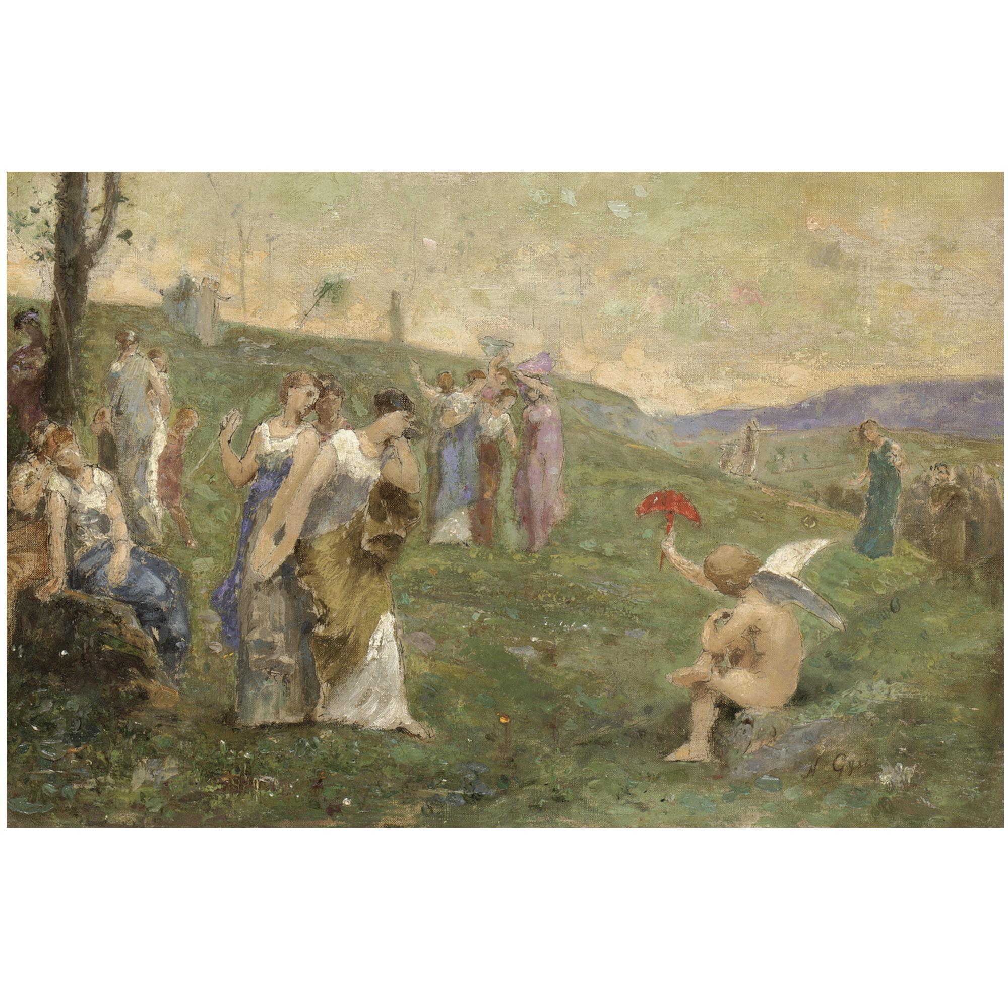 Nicholas Gysis - Greek Allegorical Figures