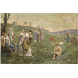 Nicholas Gysis - Greek Allegorical Figures