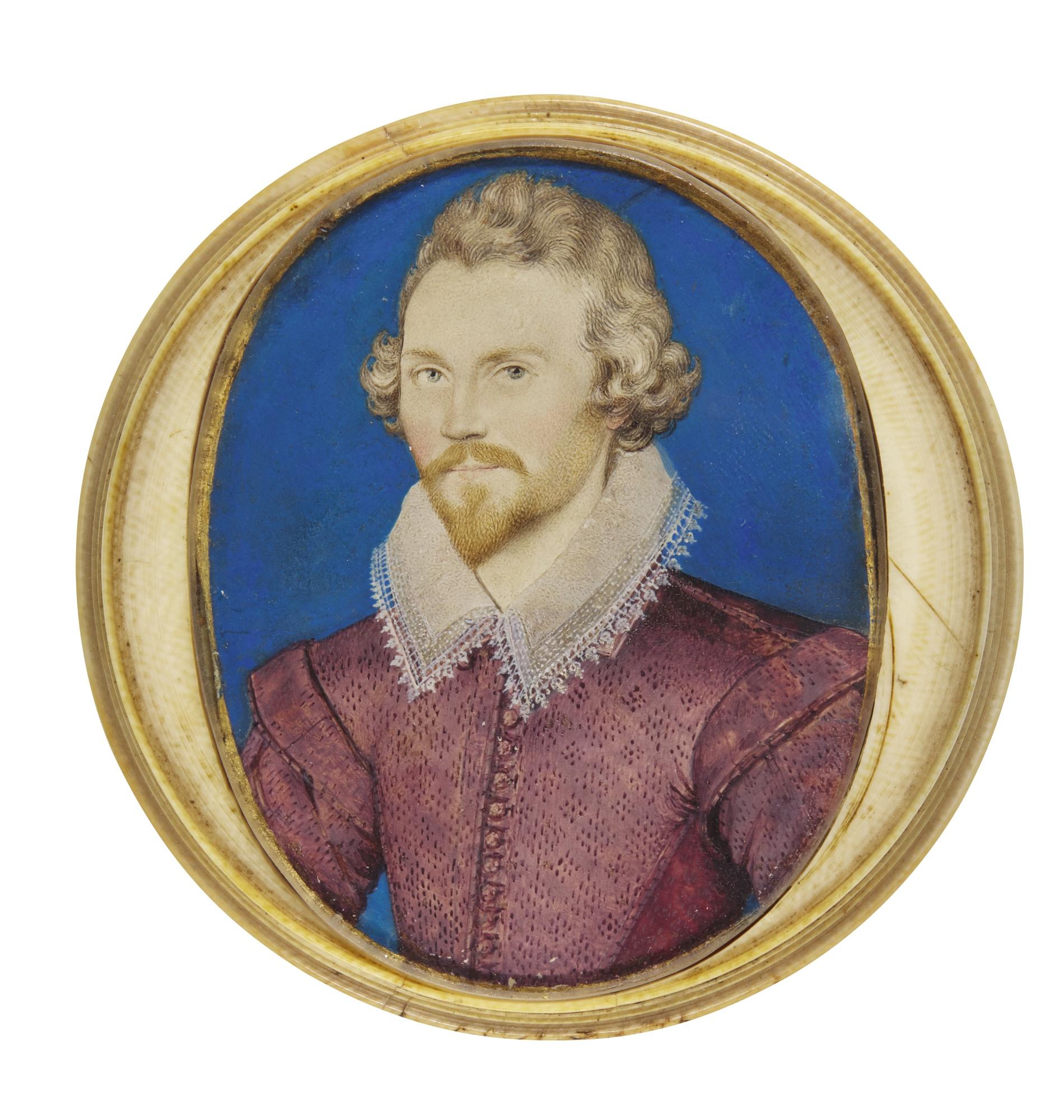 Nicholas Hilliard - Portrait Of A Gentleman, Circa 1590