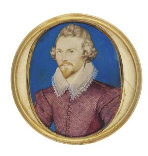 Nicholas Hilliard - Portrait Of A Gentleman, Circa 1590