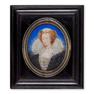 Nicholas Hilliard - Portrait Of A Lady, Circa 1595