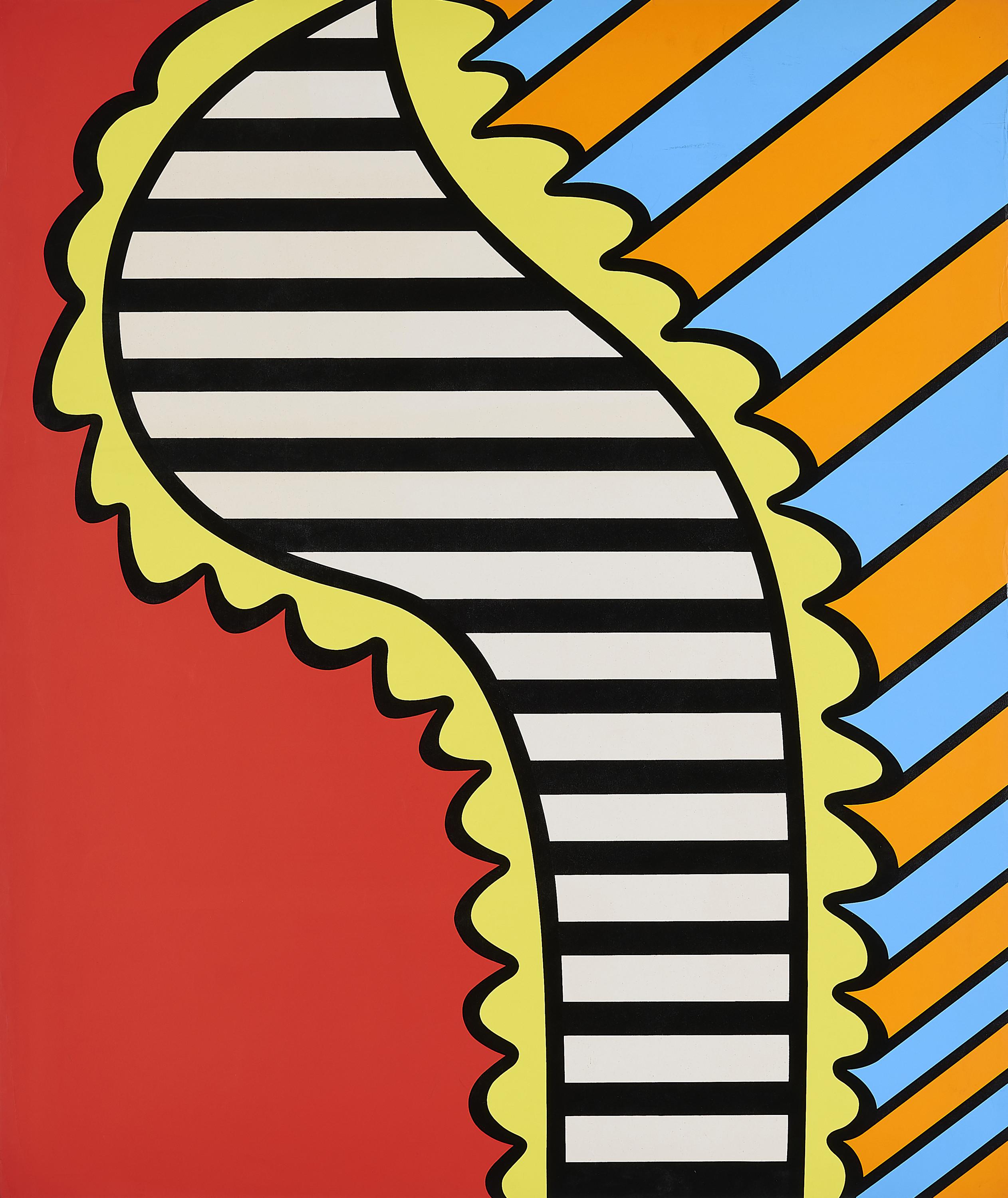 Nicholas Krushenick - Ohne Titel.