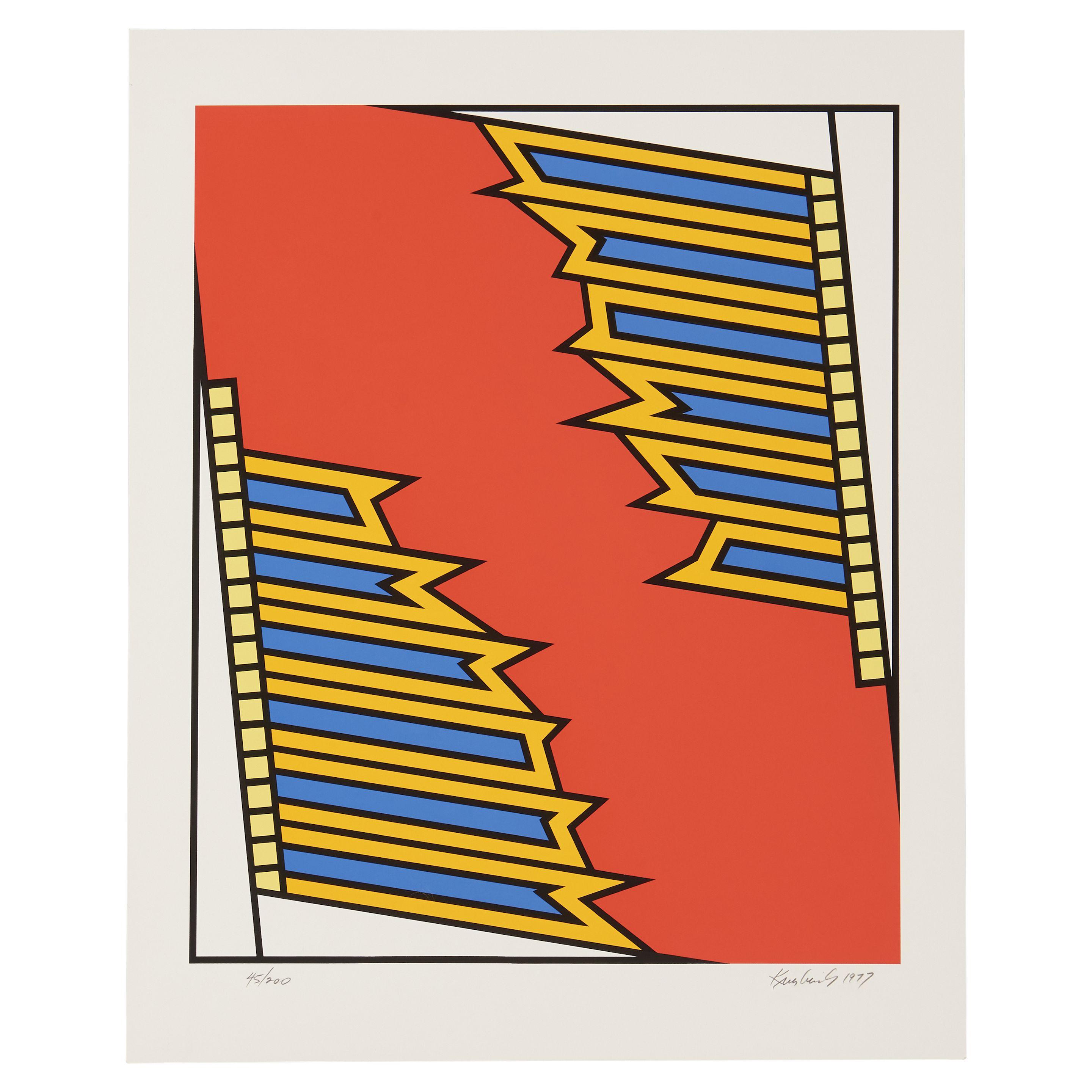 Nicholas Krushenick - Silver Liner