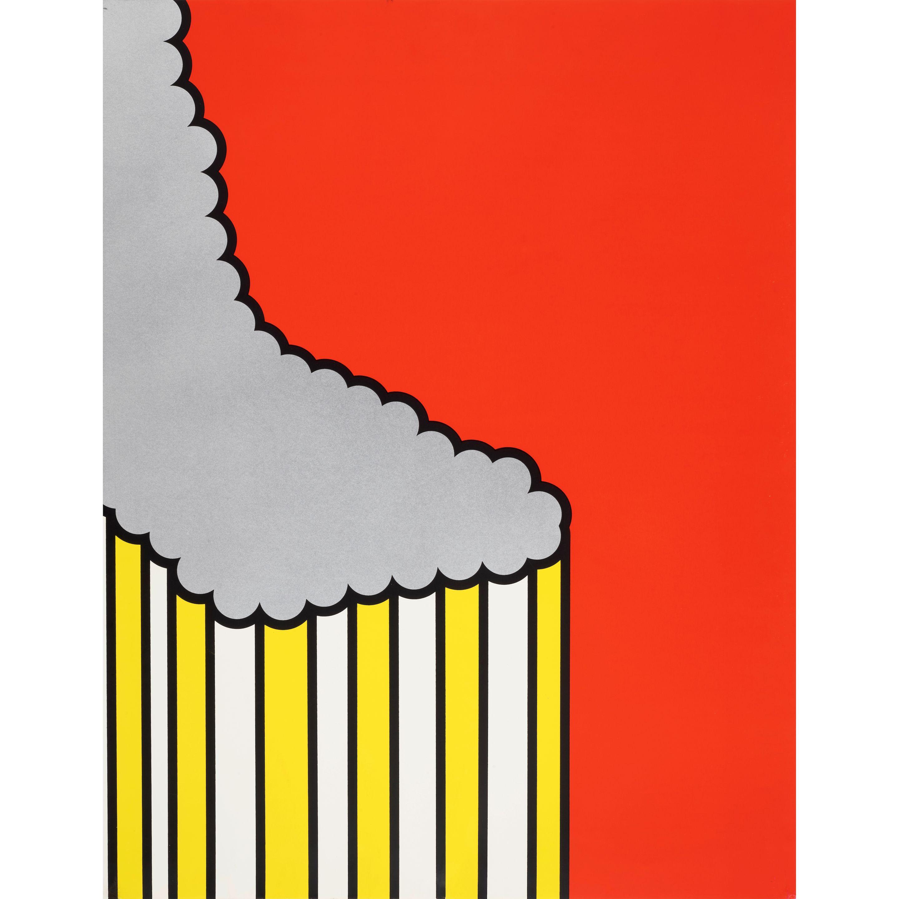 Nicholas Krushenick - Untitled, from Iron Butterfly