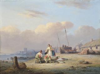Nicholas Matthew Condy - Fishermen selling their wares
