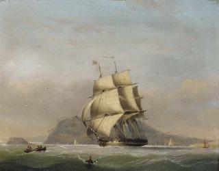 Nicholas Matthew Condy - H.M.S. Pique off Mount Edgcumbe, Plymouth