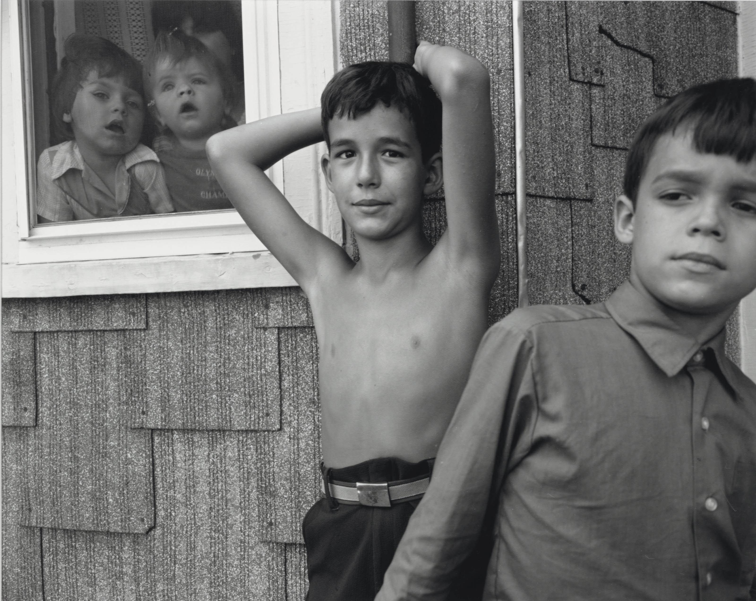 Nicholas Nixon - Elm Street, E. Cambridge; and Covington, Kentucky, 1981-1982