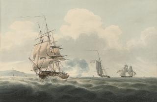 Nicholas Pocock, O.W.S. - A warning shot