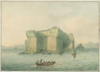 Nicholas Pocock, O.W.S. - Fingal\'s Cave, Staffa, Inner Hebrides, Scotland