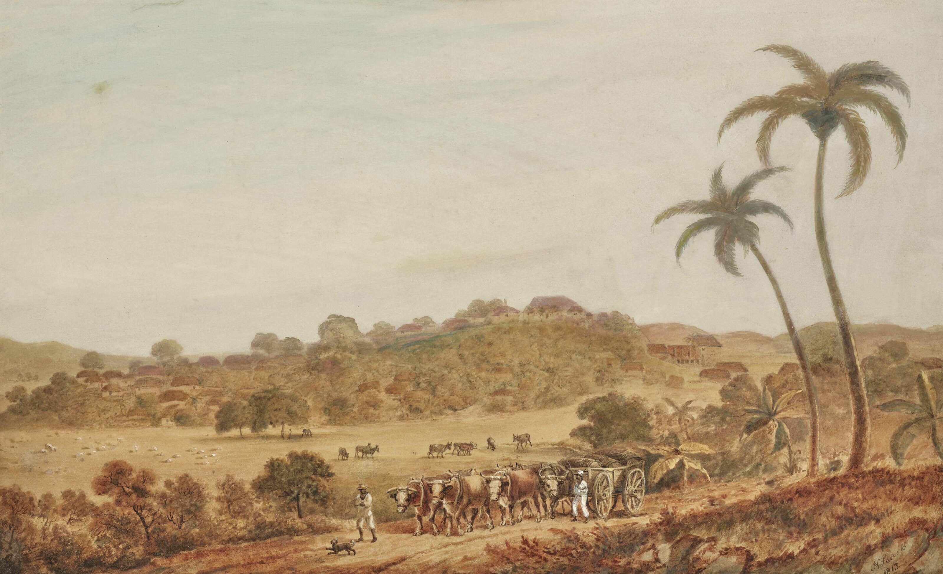 Nicholas Pocock - View Of Barbados