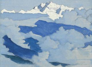 Nicholas Roerich - Kanchenjunga From The Himalayan Series