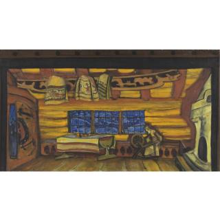Nicholas Roerich - Russian Russian Hut From The Tale Of Tsar Saltan