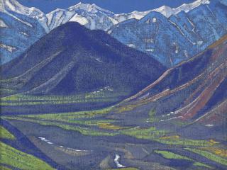 Nicholas Roerich - Spring in Kulu, from the Kulu series