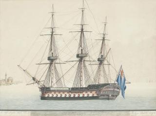 Nicholas S. Cammillieri Of Malta - The English Barque Robert & Ann Leaving Malta