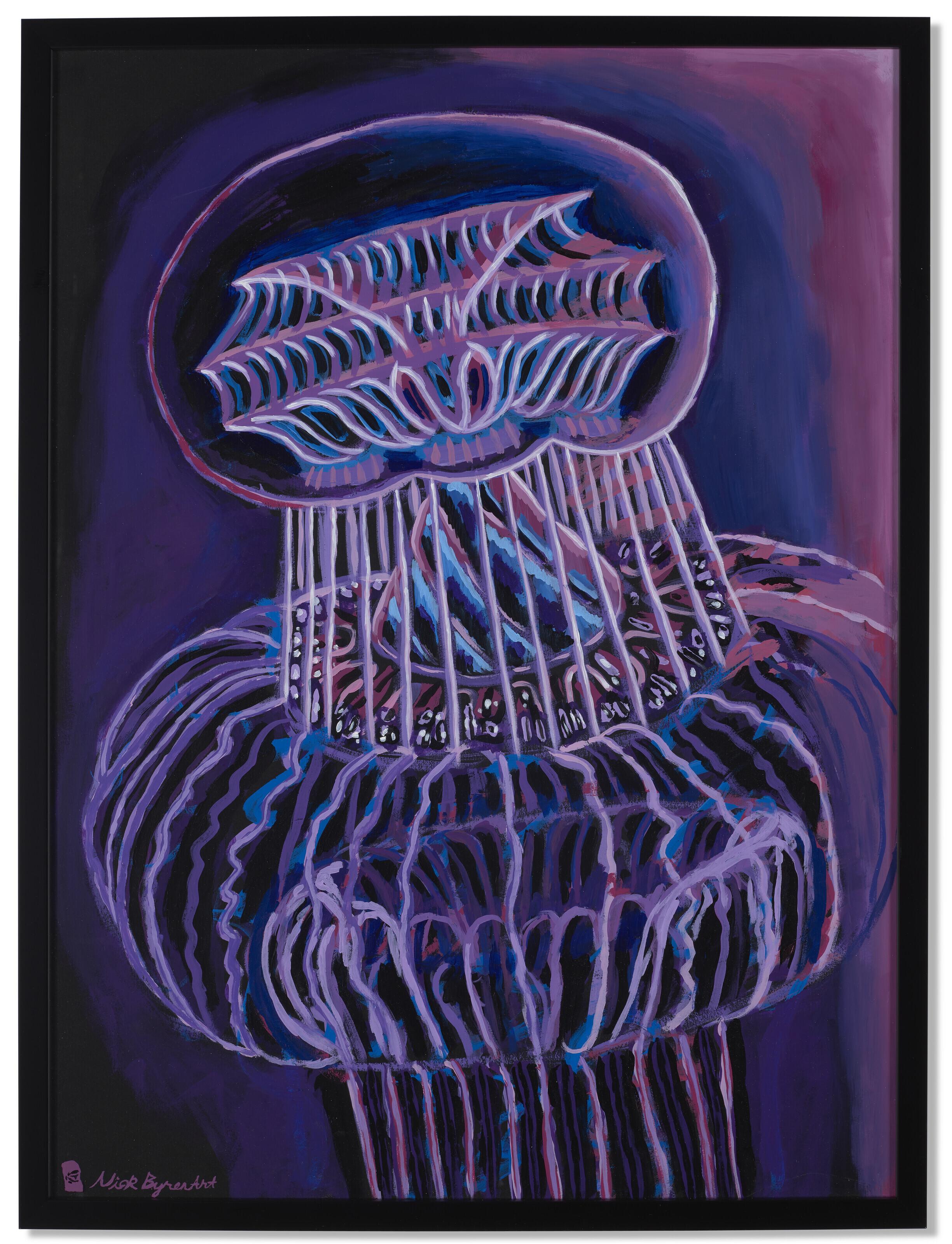 Nick Byron - Purple Jellyfish