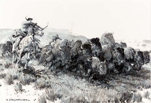 Nick Eggenhoffer - Buffalo Hunt