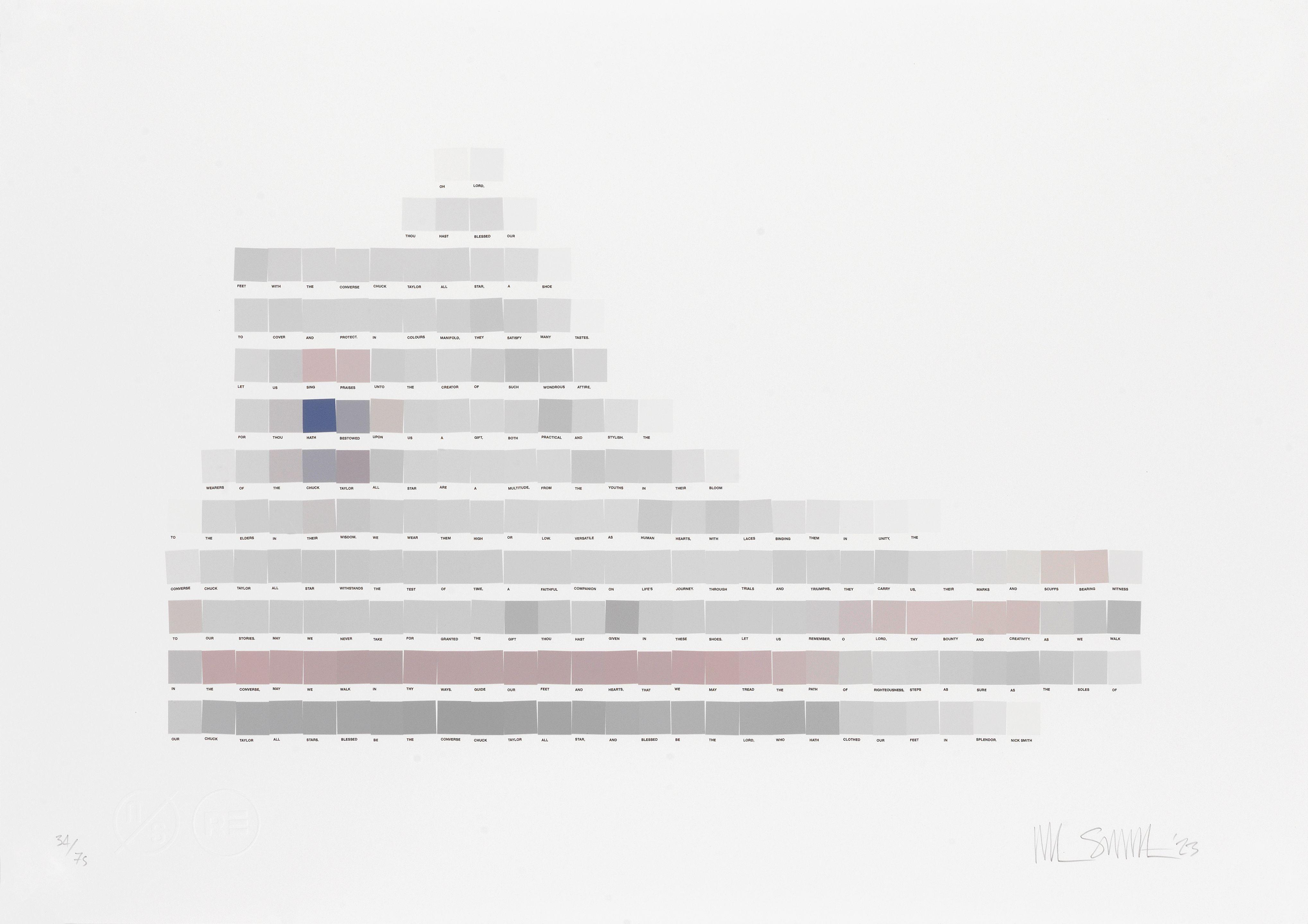 Nick Smith - 1923 Converse Chuck Taylor, from Polytheism, 2023