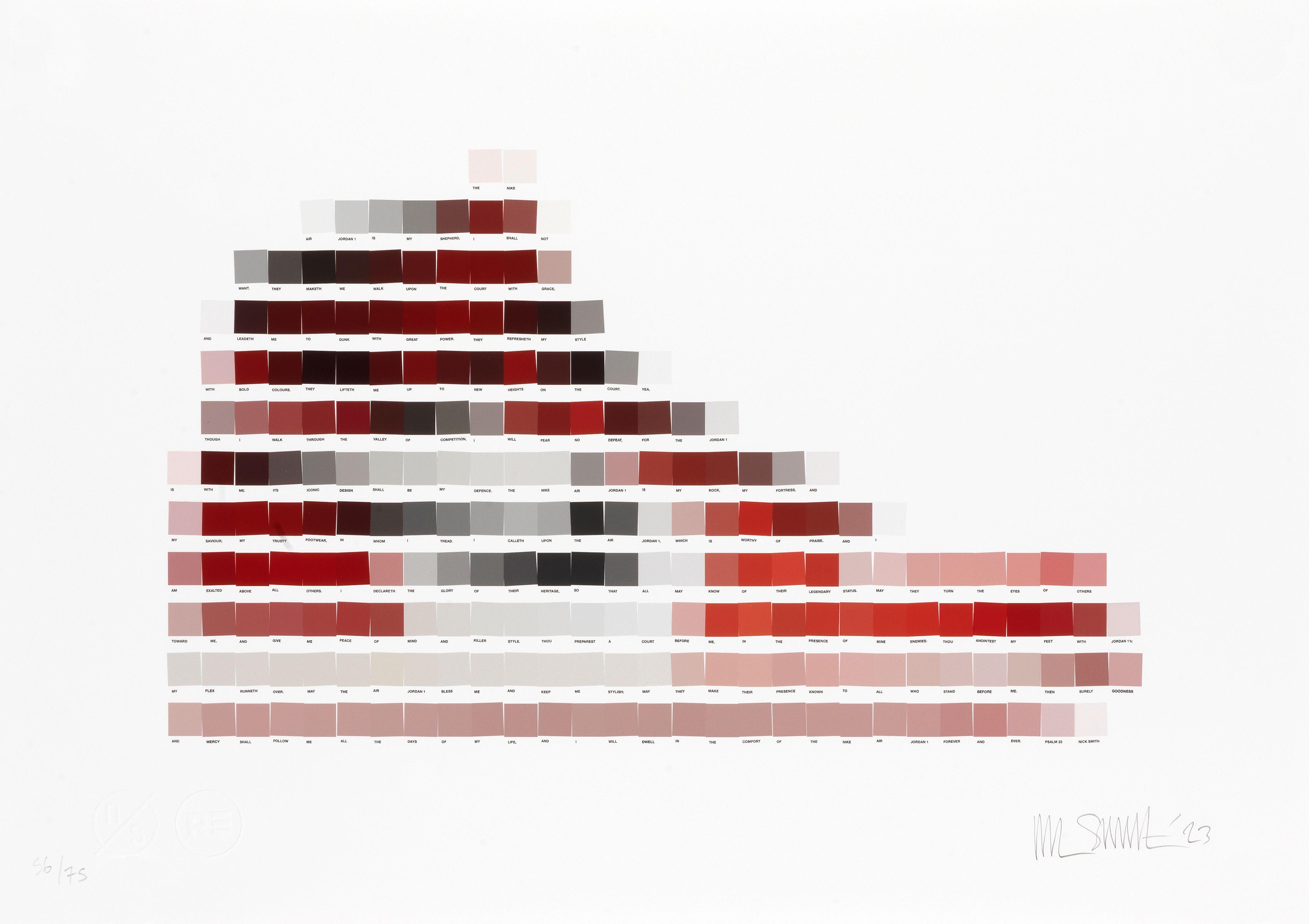 Nick Smith - 1985 Nike Air Jordan 1, from Polytheism, 2023